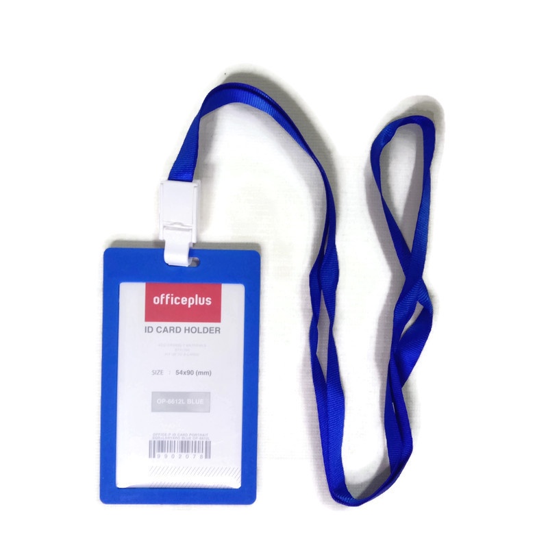 

Gramedia Surabaya - Office-P Id Card Portrait Sqr+Lanyard Blue Op-6612L