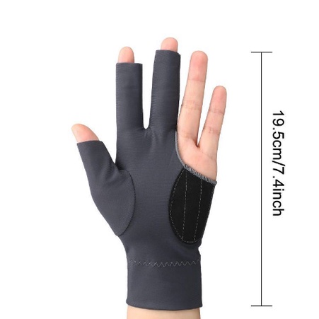 Sarung Tangan Kiri Billiard / Sarung Tangan Billiard Bahan Lembut / Sarung Tangan Billiard Predator