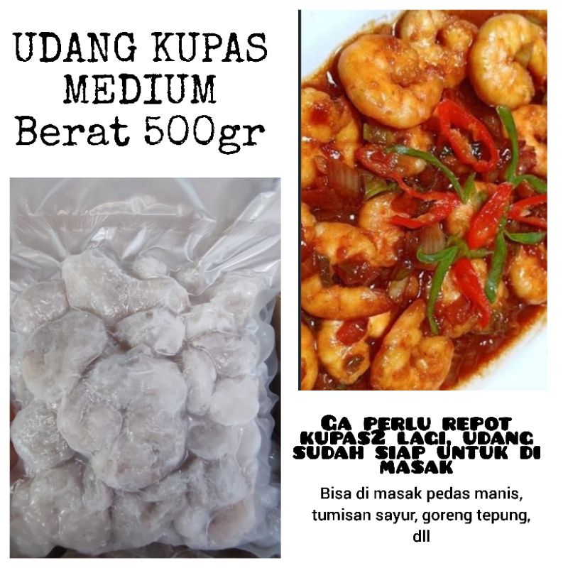 UDANG KUPAS 500GR