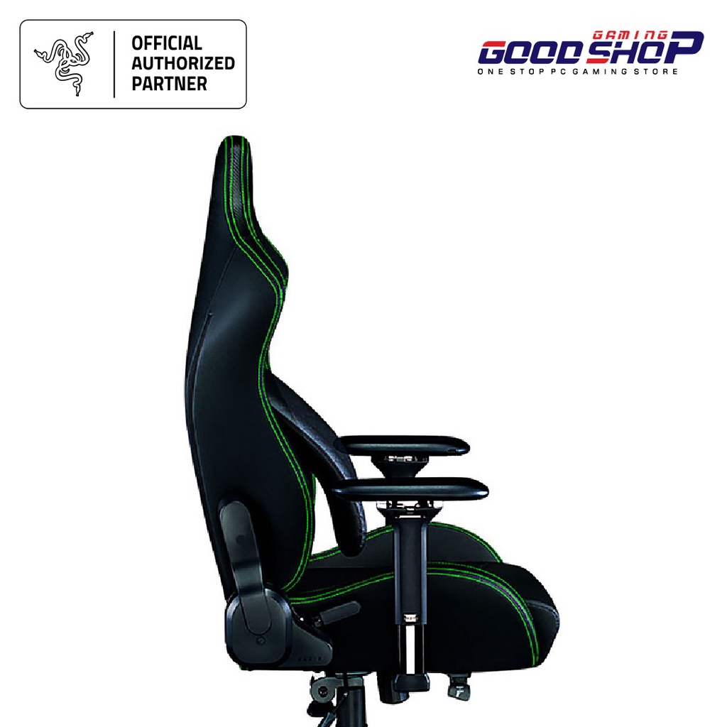 RAZER Iskur Green with Built-in Lumbar Support XL - Gaming Chair