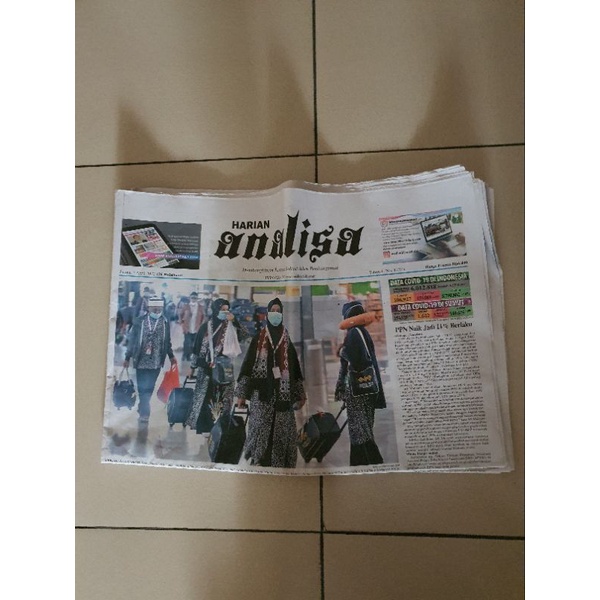 [Ready Stock ] Koran Bekas Analisa Versi Lama