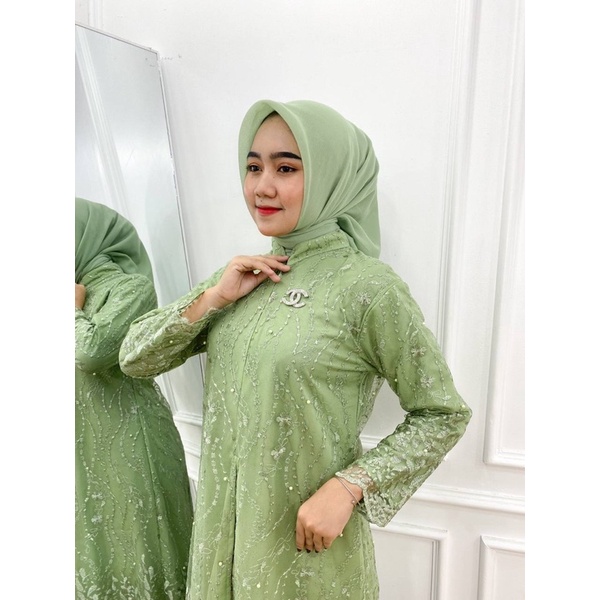 PB Prilly Busana - ANISA TILE BORDIR - KEBAYA BUSUI - TUNIK PESTA - ATASAN TILE MEWAH