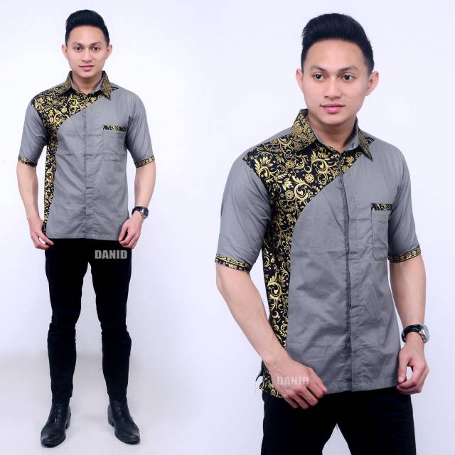 Baju Koko Terbaru Polos Termurah Lengan Pendek Hamis Fit To M.L.XL Kemeja