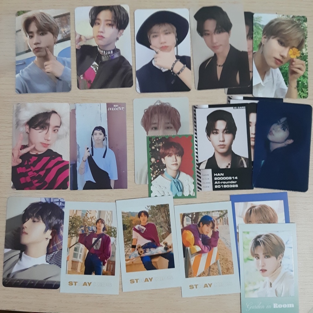 CLEARANCE SALE STRAY KIDS PHOTOCARD PC POLAROID HAN JISUNG LEVANTER NOEASY ODDINARY CEVEL SEASON GRE