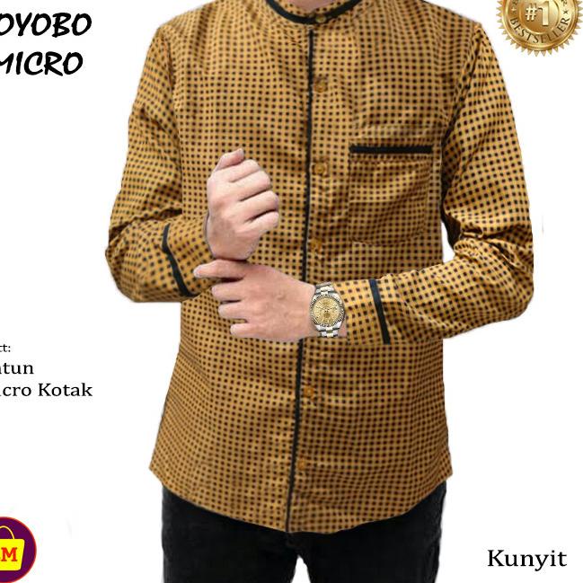 LM 22545-22551 Baju Koko Pria Lengan Panjang TOYOBO MICRO - Coksu Micro, M