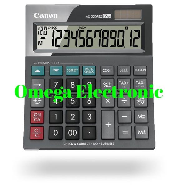 

NEW ARRIVAL 90 Canon AS-220RTS Calculator - Check & Correct Kalkulator Desktop Meja AS 220RTS ㅱ