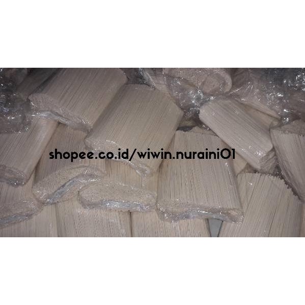 

っ MIE LIDI MENTAH / MIE GEPENG MENTAH 500g せ