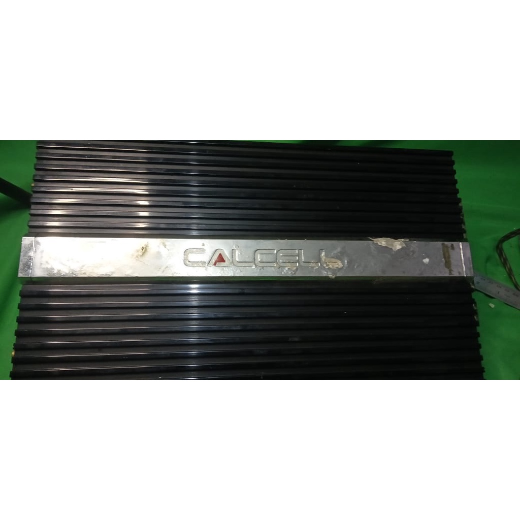 POWER AMPLI BEKAS.CALCELL 5 CHANNEL.FUNGSI NORMAL.INPUT SELECTOR.