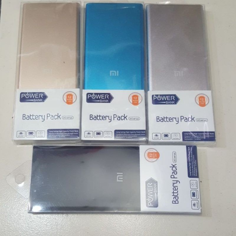 Powerbank Xiaomi Slim 128.000mAh Ready Hitam