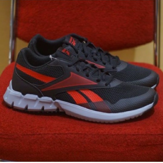 BIG SALE SEPATU SNEAKERS RUNNING REEBO K ZTAUR RUN BLACK RED GREY WHITE H67602