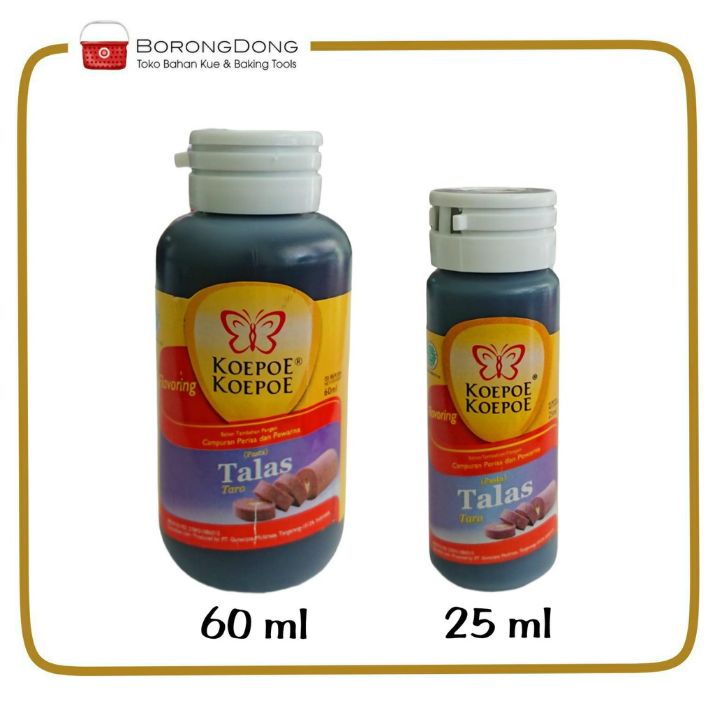 

Koepoe Pasta Talas - Pasta Taro 25 Ml / 60 Ml