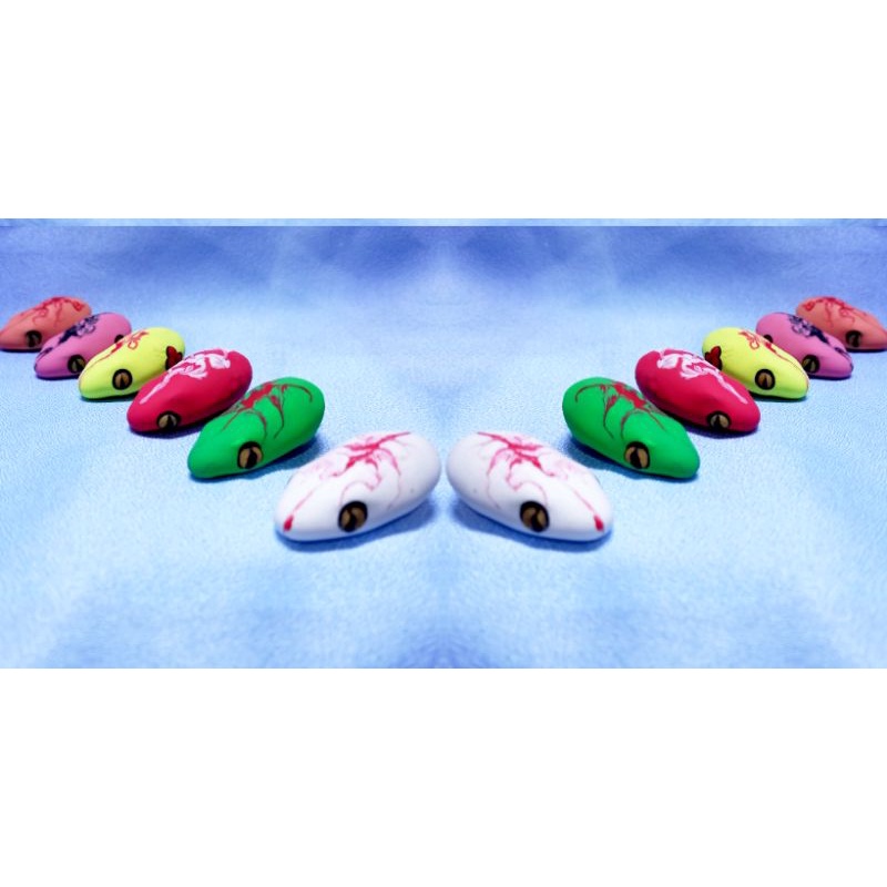Body cangkang soft frog model bebek ukuran 3.0 cm ind lure