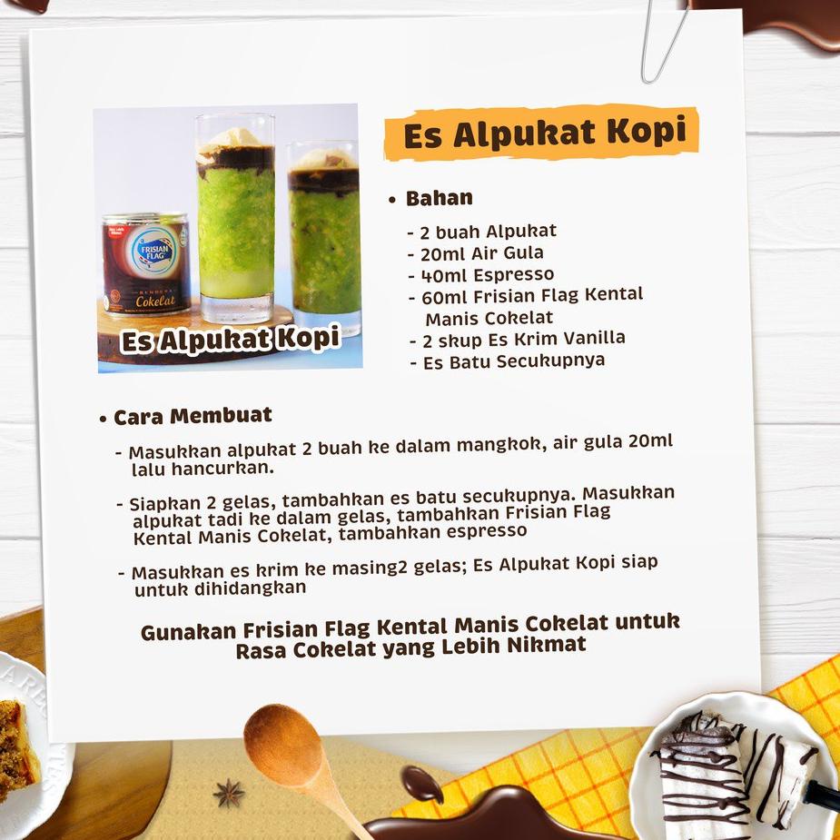 

Ready Stok Frisian Flag Kental Manis Cokelat Pouch 545gr