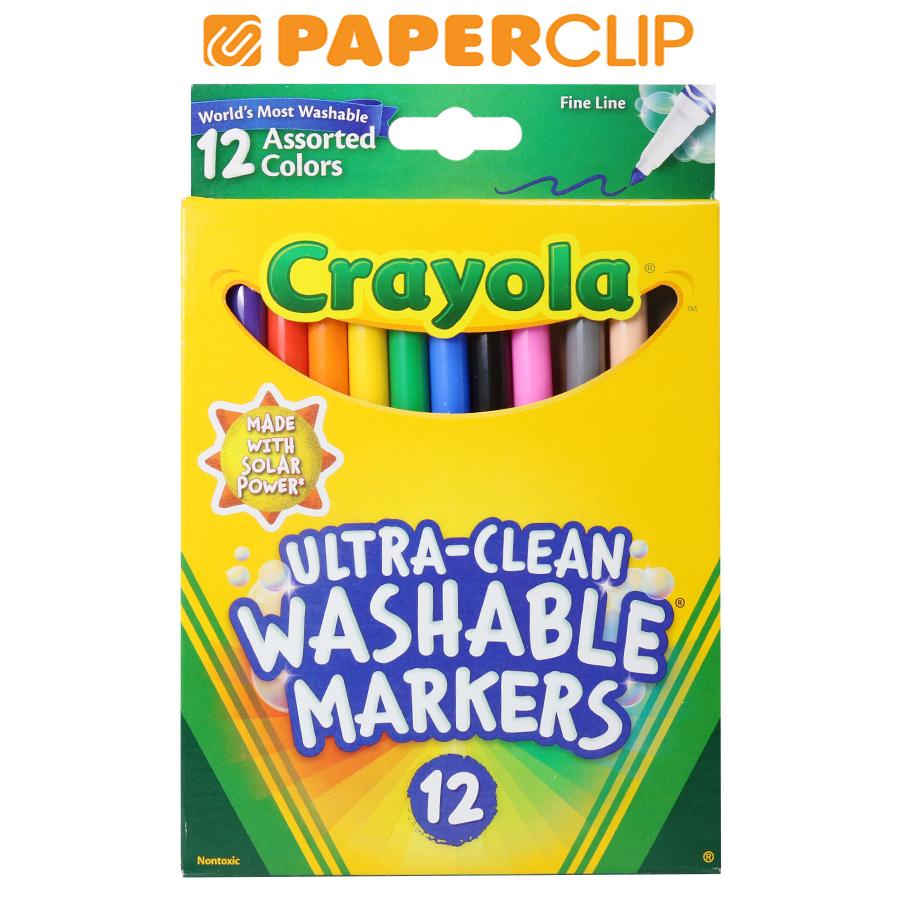

SPIDOL CRAYOLA ULTRA CLEAN WASHABLE MARKERS CR587813 12C