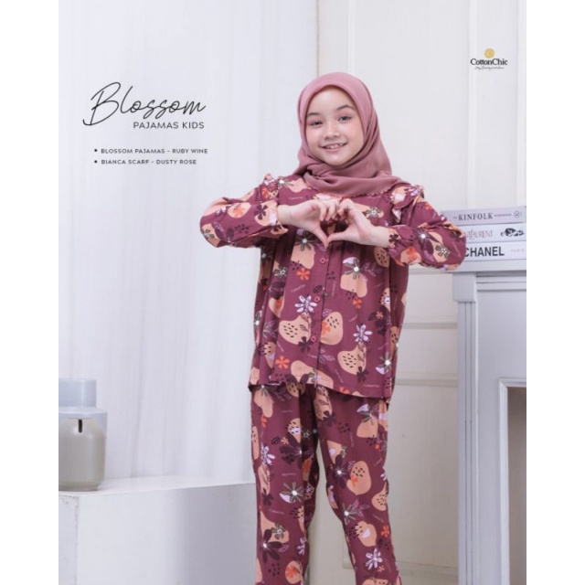 BLOSSOM PAJAMAS KIDS BY COTTONCHIC