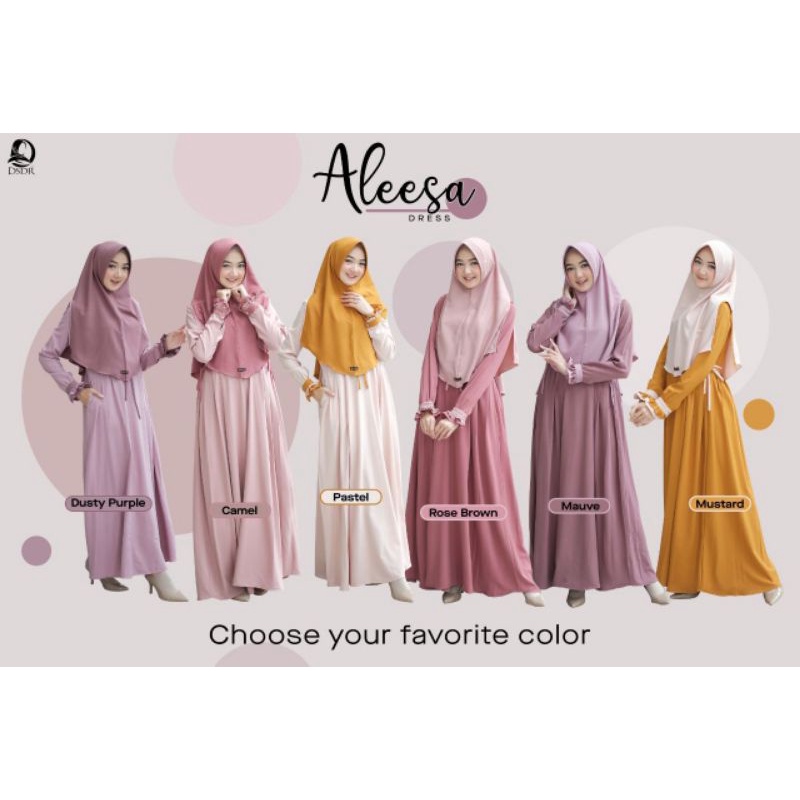 baju Gamis terbaru /Aleesa By DSDR
