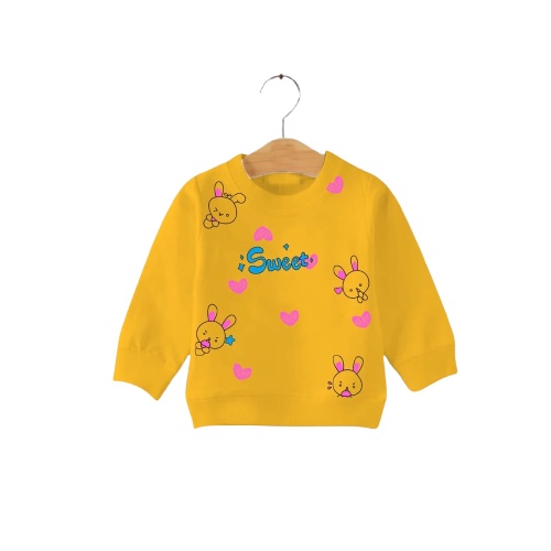 Baju anak perempuan SWEET Sweater Fleece Anak Perempuan 1 - 6 Tahun