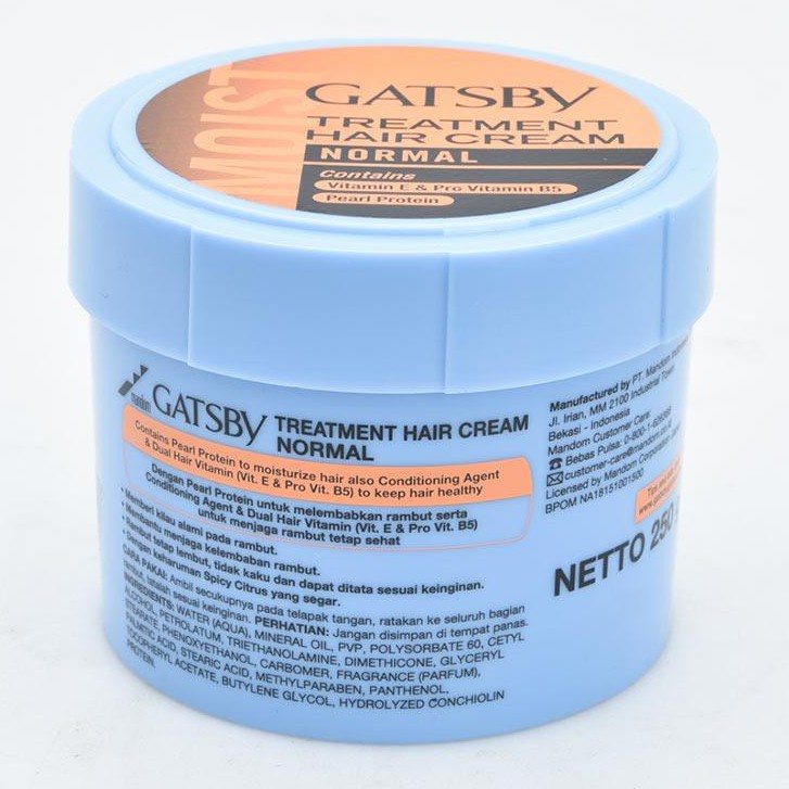 (JB99) Gatsby Treatment Hair Cream - Gatsby THC Normal