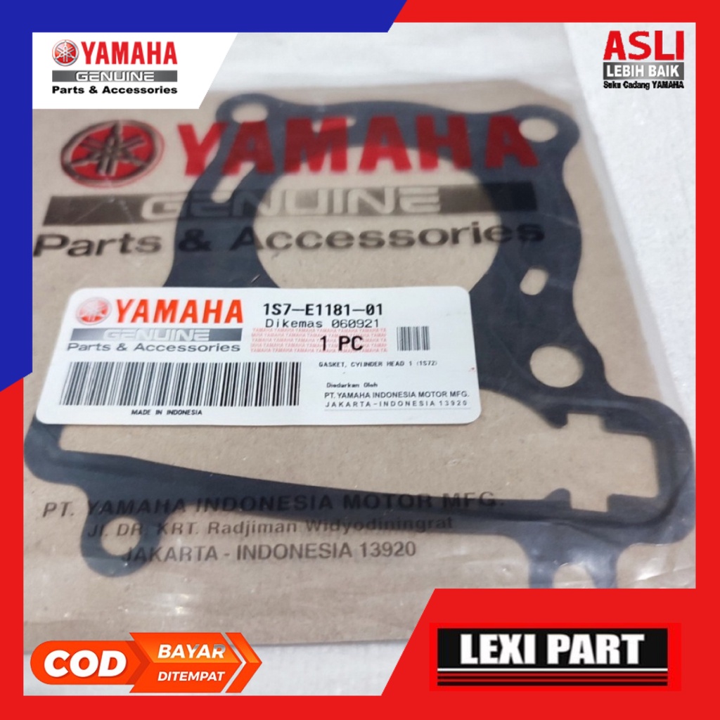 Packing Cylinder Head Jupiter MX Original Yamaha 1S7-E1181-01