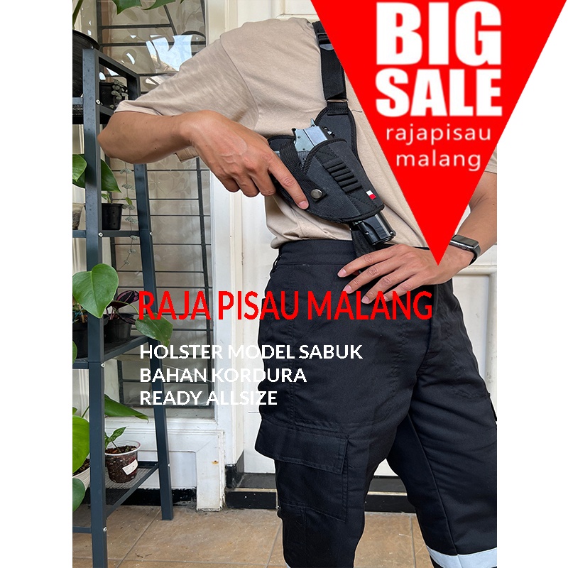 Sarung Pistol Ketiak - Holster Universal - Holster Dada - INTEL - Airsoft SARUNG UNIT KETIAK TERBARU