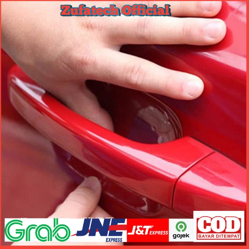 Fuox Anti Gores Gagang Pintu Mobil untuk Audi Toyota Honda Volkswagen Cruz - C37939 - Transparent