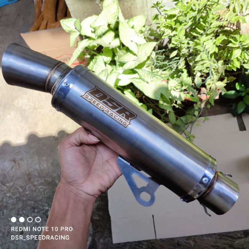 Slincer Knalpot Corong Thailand dsr speedracing Laser Code Gen-1 Inlet 38 dan 50mm