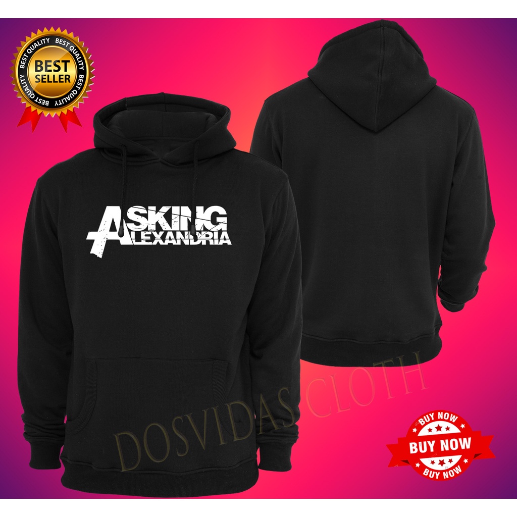 Jaket Sweater Hoodie ASKING ALEXANDRIA  Keren Pria & Wanita