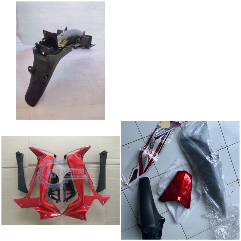 paketan body supra 125 x batman karburator 2008-2014