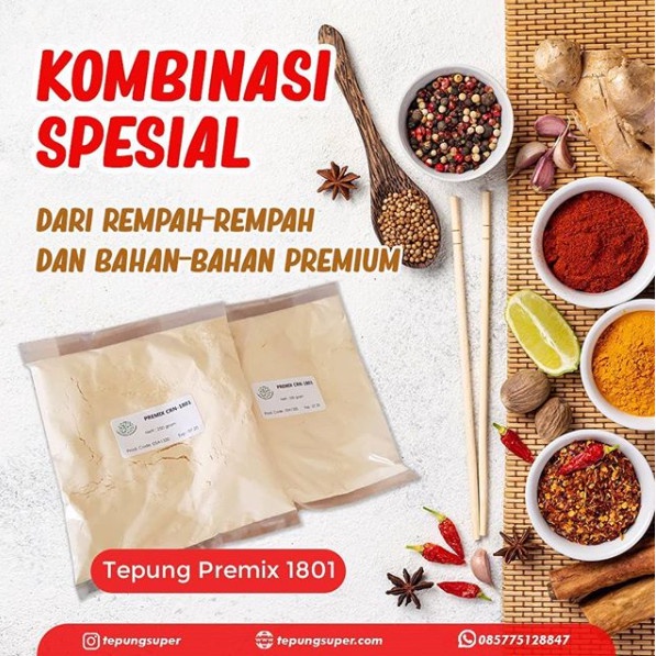 

Paket Percobaan Tepung Fried Chicken