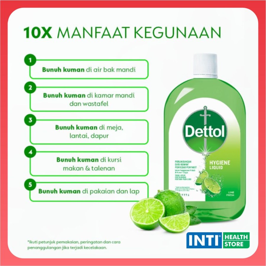 Dettol Hygiene Liquid Lime 200ml