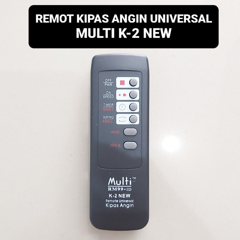 Remot Kipas Angin Universal MULTI K-2 New