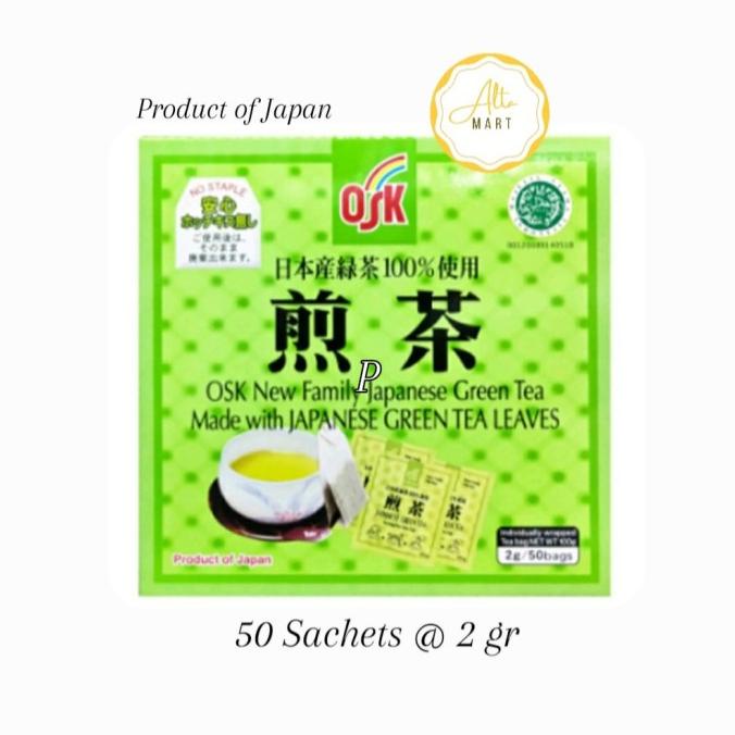 

Japanese Green Tea OSK 50 sachets Teh Hijau Jepang