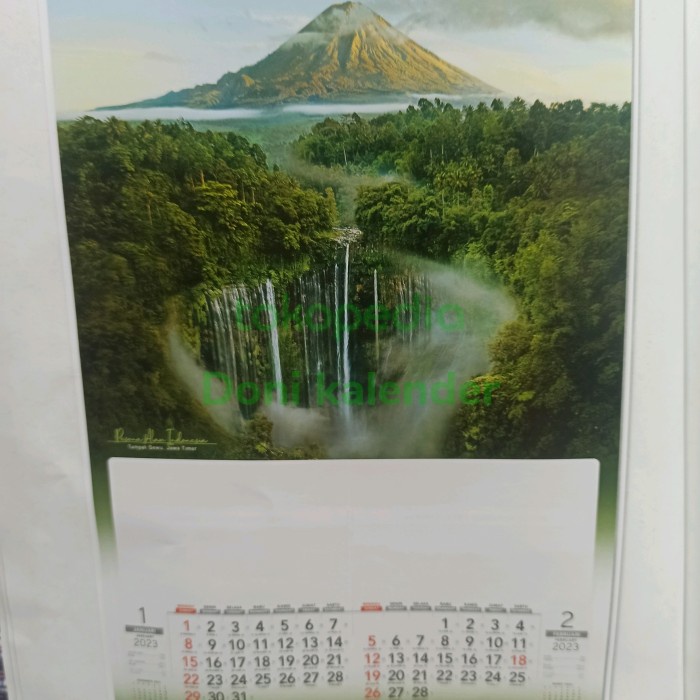 

✨NEW✨ - kalender jumbo 2023 pemandangan edisi lux