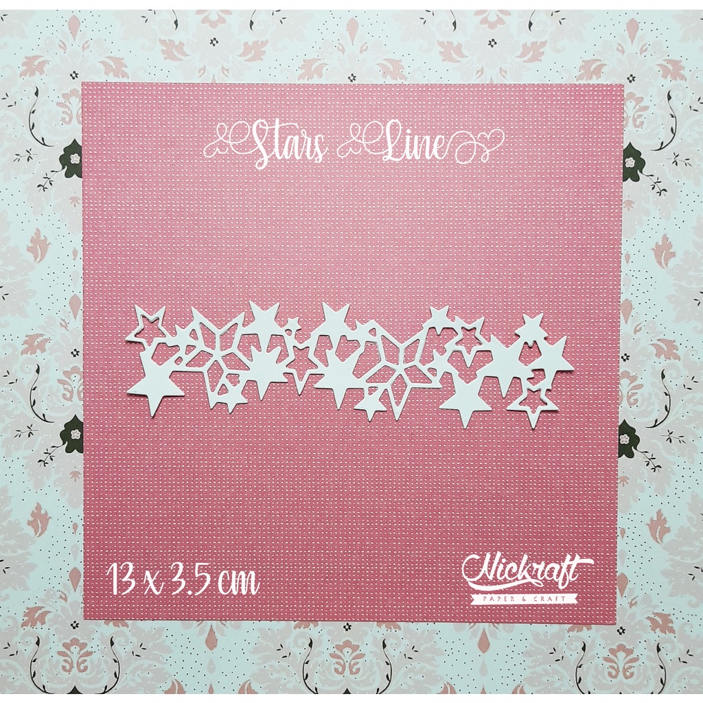 

STARS LINE - Hiasan Scrapbook BINTANG Star