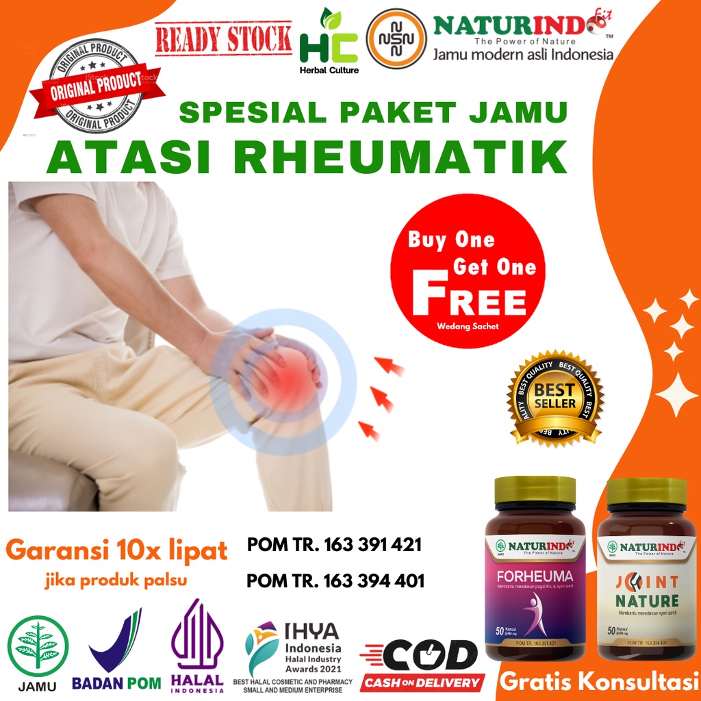 Obat Rematik Paling Ampuh Herbal Nyeri Sendi Sakit Sendi Tulang Lutut Obat Sendi Lutut Sakit Reumati