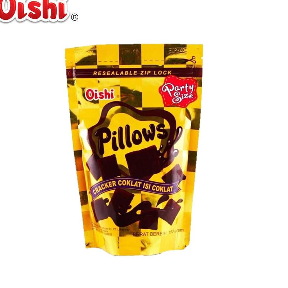 

☂ Oishi Pillow Cracker Coklat 100 gr ㅨ