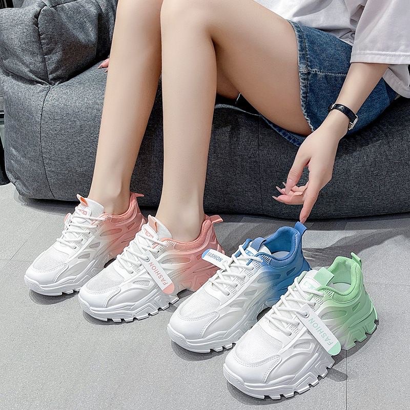 (FREE KAOS KAKI &amp; BOX) SN011 SEPATU SNEAKERS WANITA IMPORT KOREA FASHION