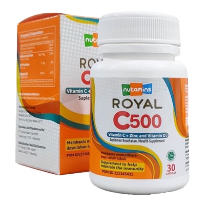 NUTAMINS ROYAL C-500+ BTL 30 TAB