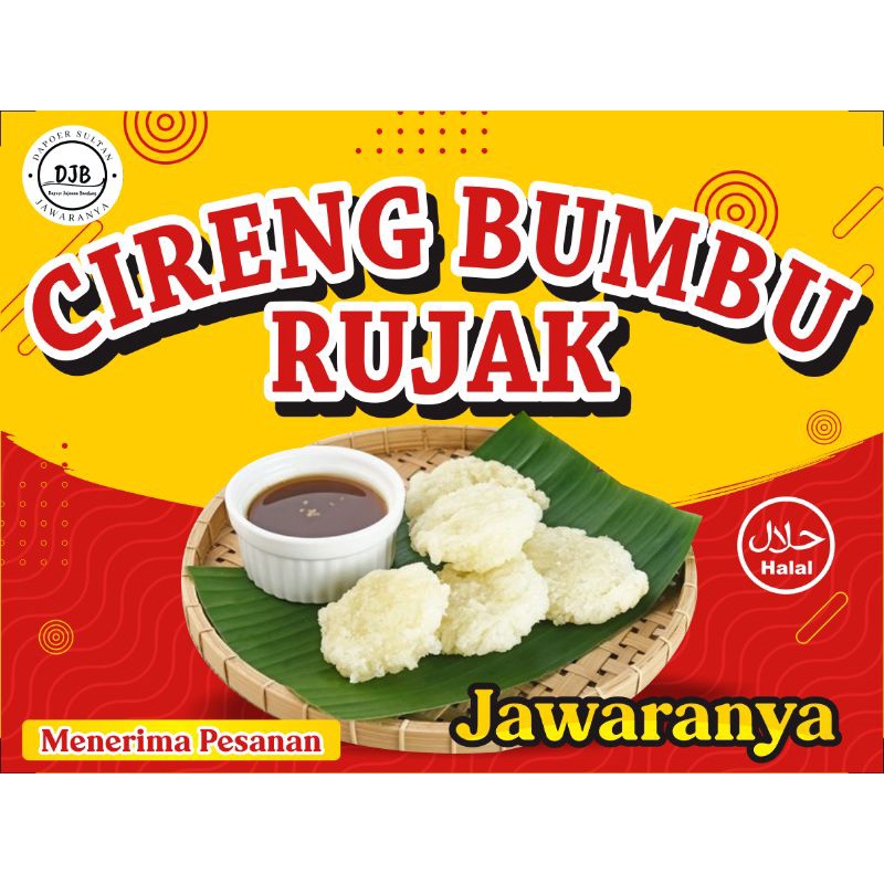 

✨CIRENG BUMBU RUJAK ISI 10✨