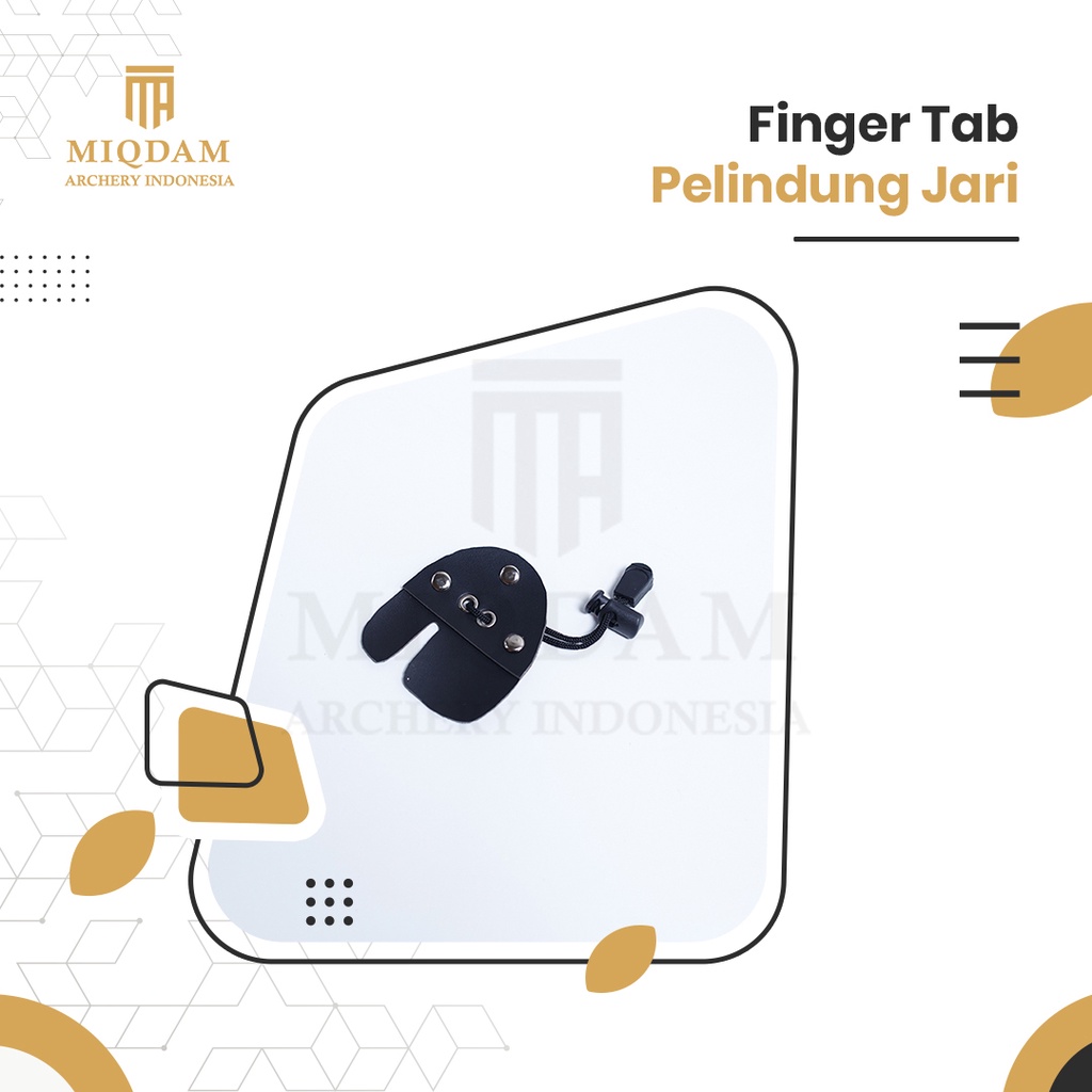 Finger Tab Pelindung Jari Panahan