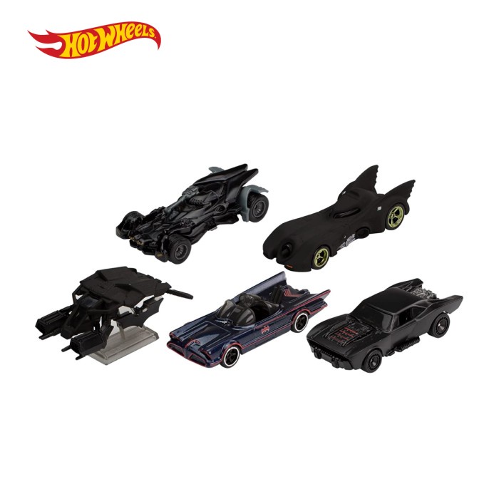 Hot Wheels Batman Bundle - Mainan Mobil Balap #Original