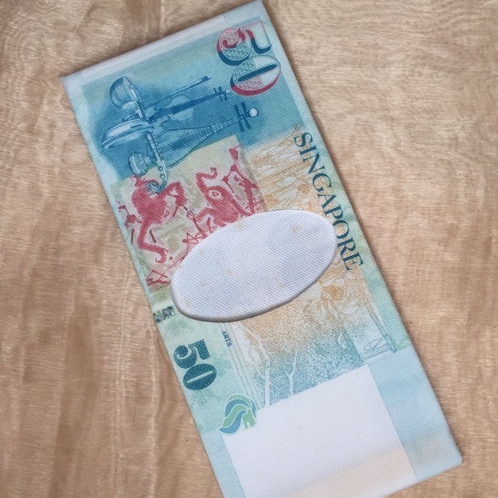 dompet uang/ dompet tipis mata uang singapura