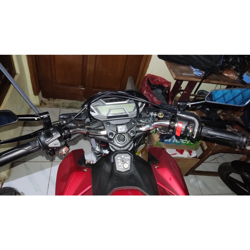 Stang Stir Yamaha Byson Stang RZR Stir Variasi Setang Motor Panjang 66,5CM Universal Racing Ninja R15 Vixion RxKing Pcx NMax