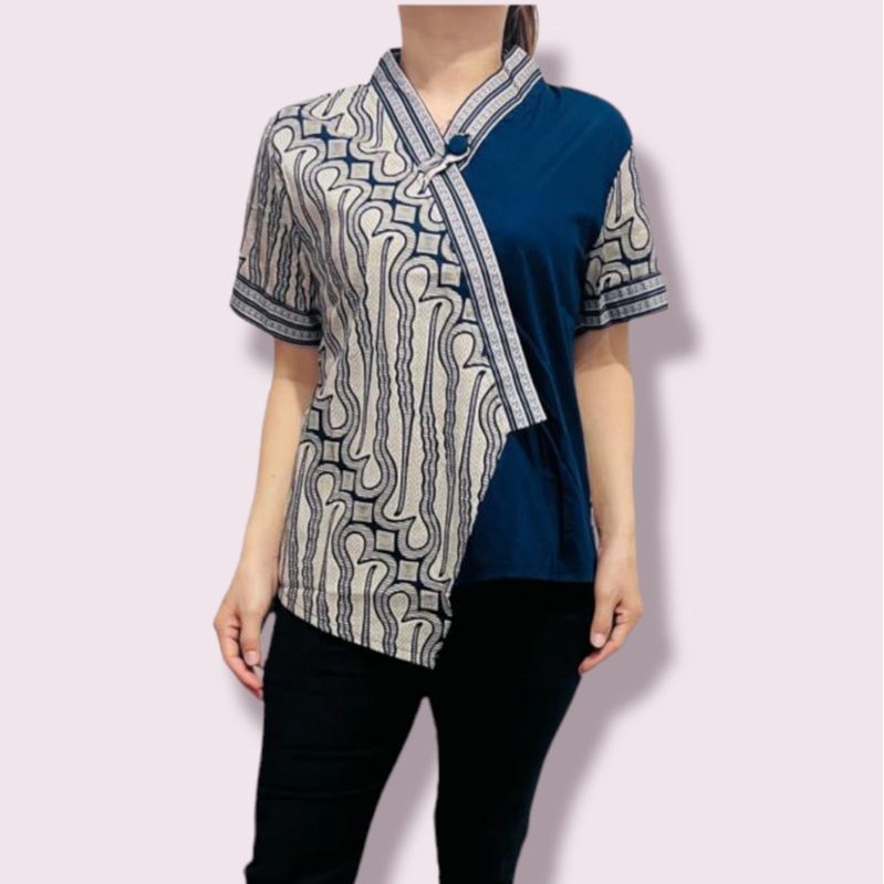 ATASAN BATIK WANITA 233-120 - BAHAN STRETCH (BISA MELAR)