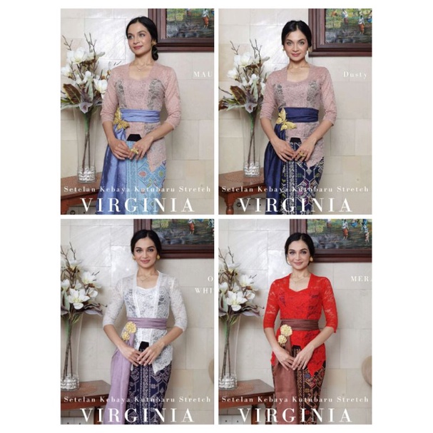 Setelan Kebaya Bali Stretch Virginia / KEBAYA KUTUBARU