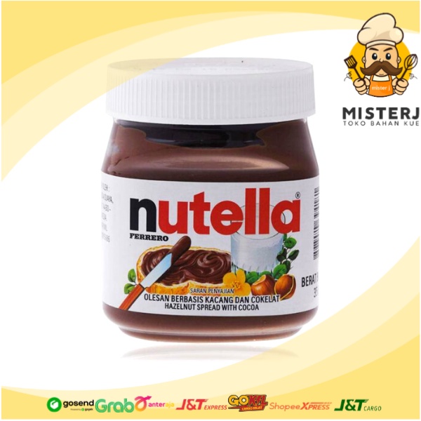 

NUTELLA Spread Hazelnut 350gr | Selai Chocolate Hazelnut Premium Import