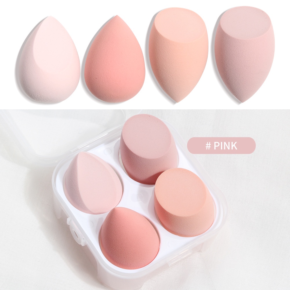 Alat Rias Premium MAANGE Sponges Egg Applicators Kotak 8 Spons Makeup Lembut Serbaguna 5911