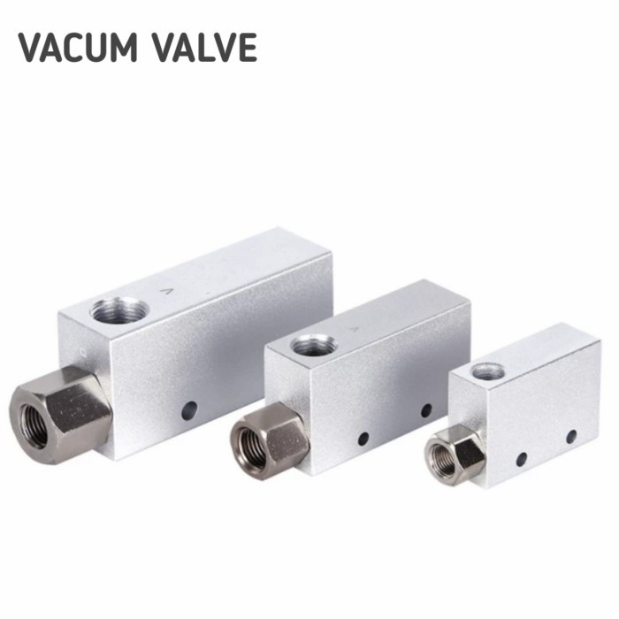 Wvca Vacum Valve Pneumatic Cv-10Hs Cv-15Hs Cv-20Hs Cv-25Hs Vacuum 3 Lobang