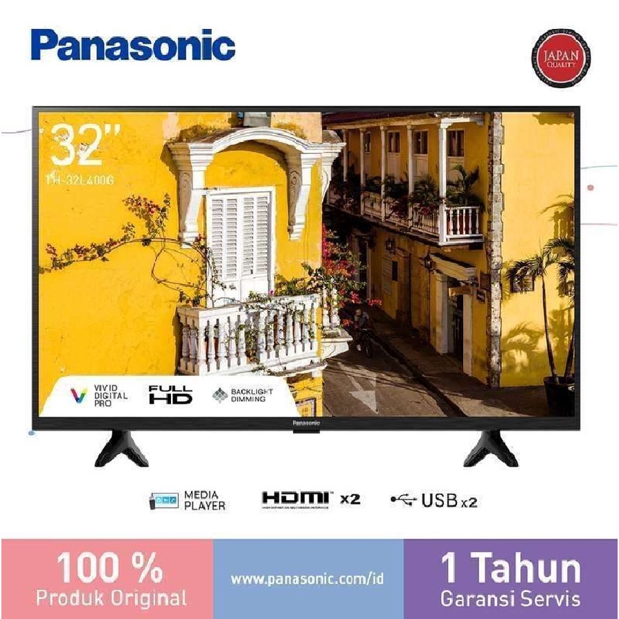 TV HD Digital 32Inch Panasonic TH-32L400G ORI