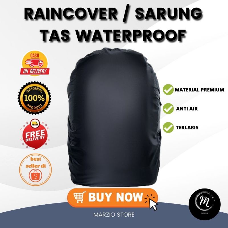Raincover Tas Jas Hujan Mantel Jas Hujan Motor Waterproof Terbaru